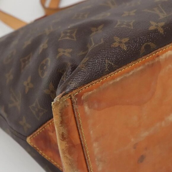 LOUIS VUITTON Monogram Cabas Mezzo Tote Bag M51151 LV Auth 140705 - Picture 6 of 16